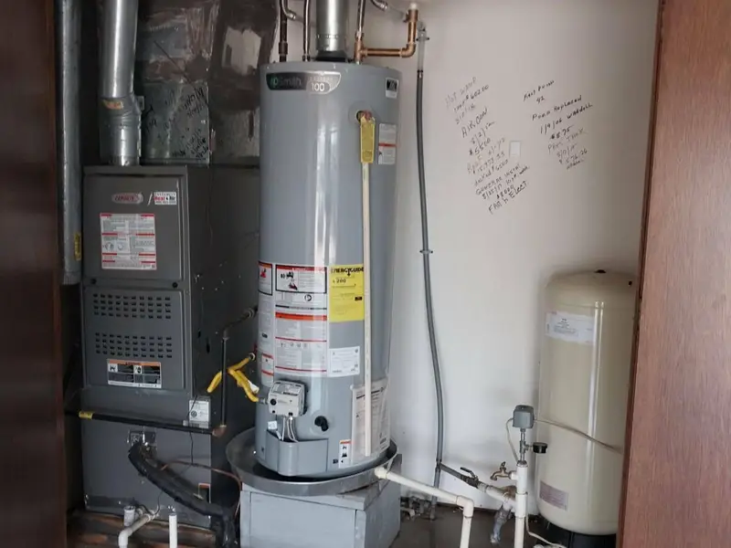 Water heater closet